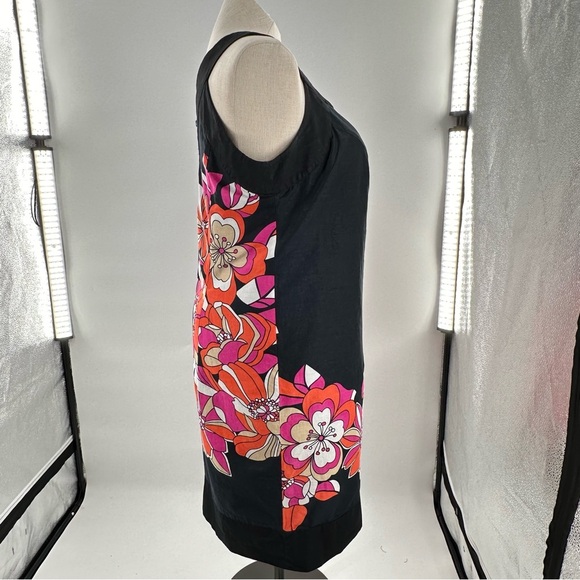 Lane Bryant womens dress 14 multicolored floral pencil 100% cotton Corp core - Picture 4 of 11